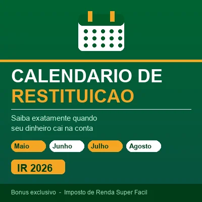 Bônus 2 - Calendário de Restituição